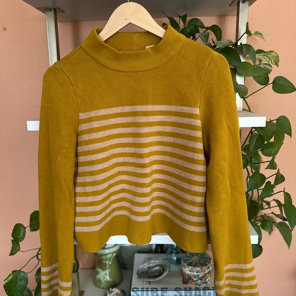 Anthropologie MOTH Turtleneck Sweater